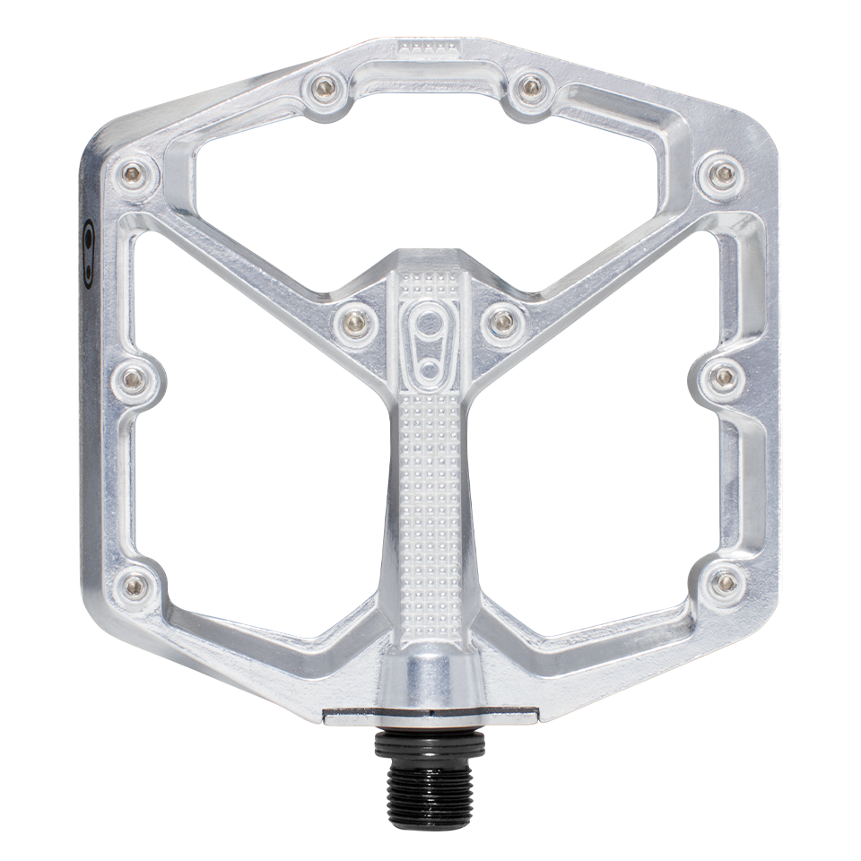 crank brothers pedale Stamp 7 Large Alloy Flat Pedals - Silver Edition