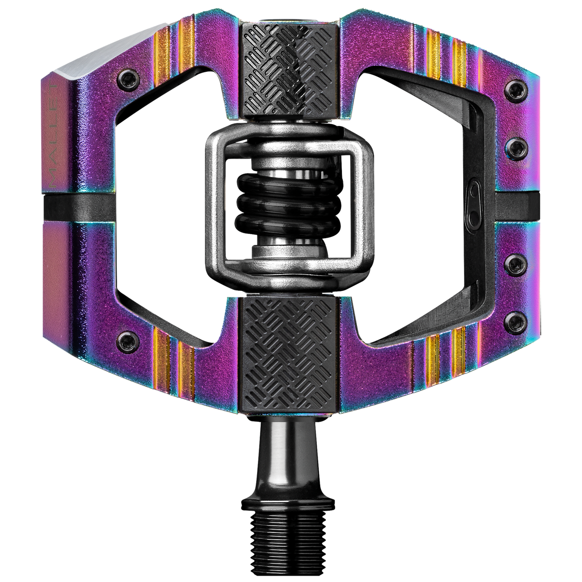 新品・未使用crankbrothers Mallet E LS オイルスリック Mallet Enduro Clip-In Pedals - Limited Edition Oil Slick