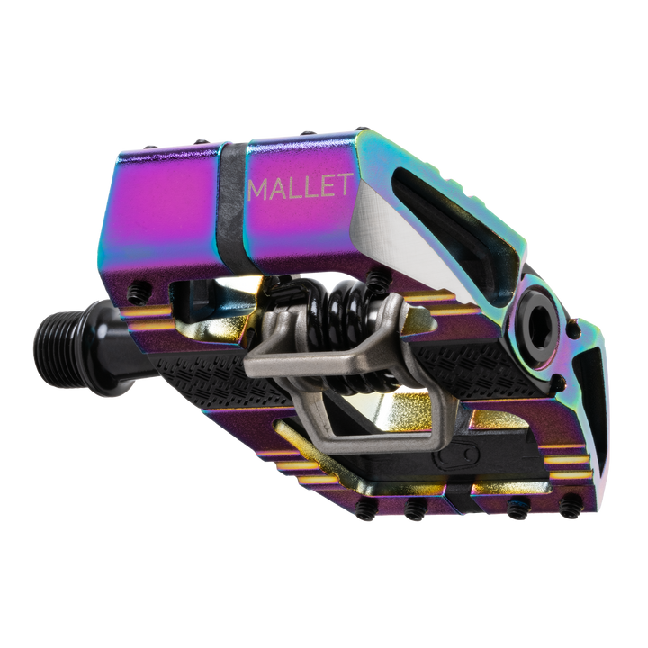 限定オイルスリックMallet ビンディングペダル Mallet Enduro Clip-In Pedals - Limited Edition Oil Slick