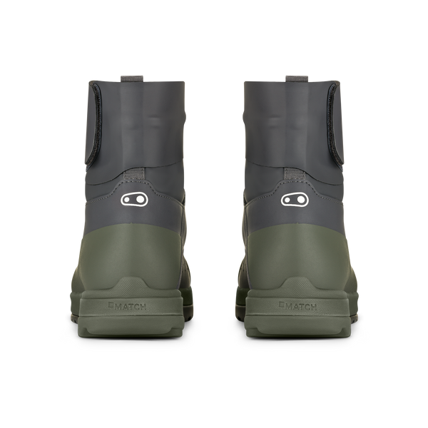 Mallet Trail Speed Lace Seal Clip-In Shoes - Dark Grey/Forest