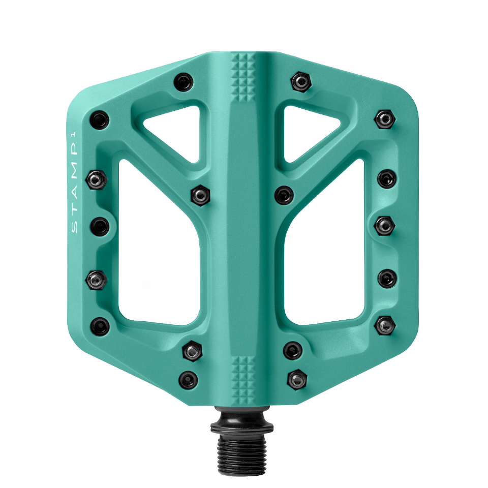 Pedali flat Crankbrothers stamp 1 small nero Pedali flat Crankbrothers stamp 1 small nero
