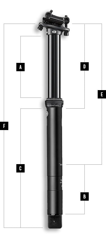 sattelstütze crankbrothers highline Highline 7 Dropper - 125mm