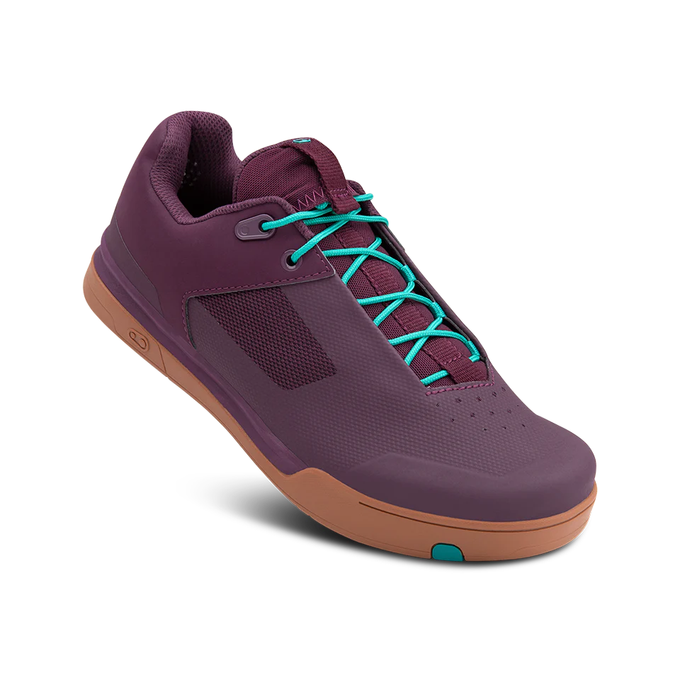 Mallet Lace Clip-In Shoes - Purple/Gum | Crankbrothers EU