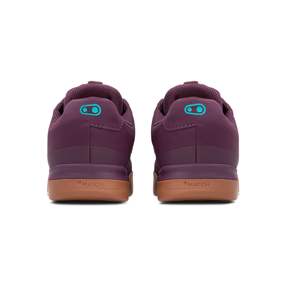 Mallet Lace Clip-In Shoes - Purple/Gum | Crankbrothers EU