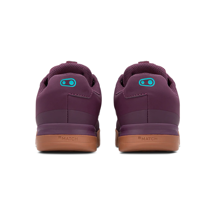 Mallet Lace Clip-In Shoes - Purple/Gum | Crankbrothers EU