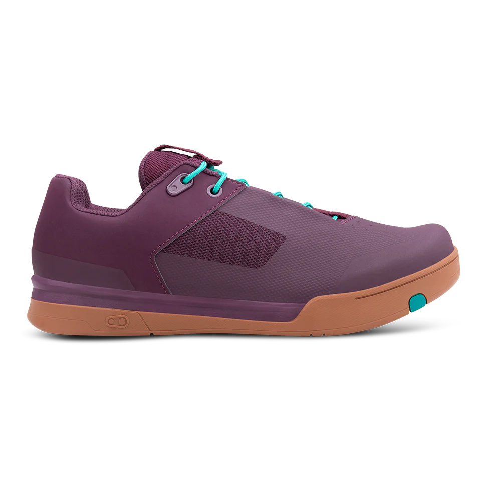 Mallet Lace Clip-In Shoes - Purple/Gum | Crankbrothers EU