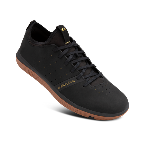 crankbrothers schuhe flat pedal Stamp Street Fabio Flat Shoes - Black/Gum