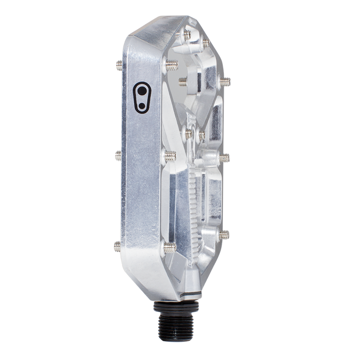 Stamp 7 Large Alloy Flat Pedals - Silver Edition | Crankbrothers EU Stamp 7 Large Alloy Flat Pedals - Silver Edition | Crankbrothers EU