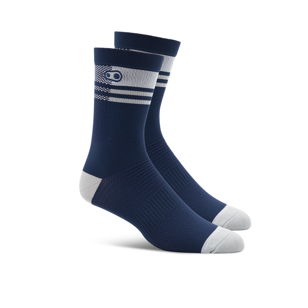 Icon MTB Socks - Navy/Silver