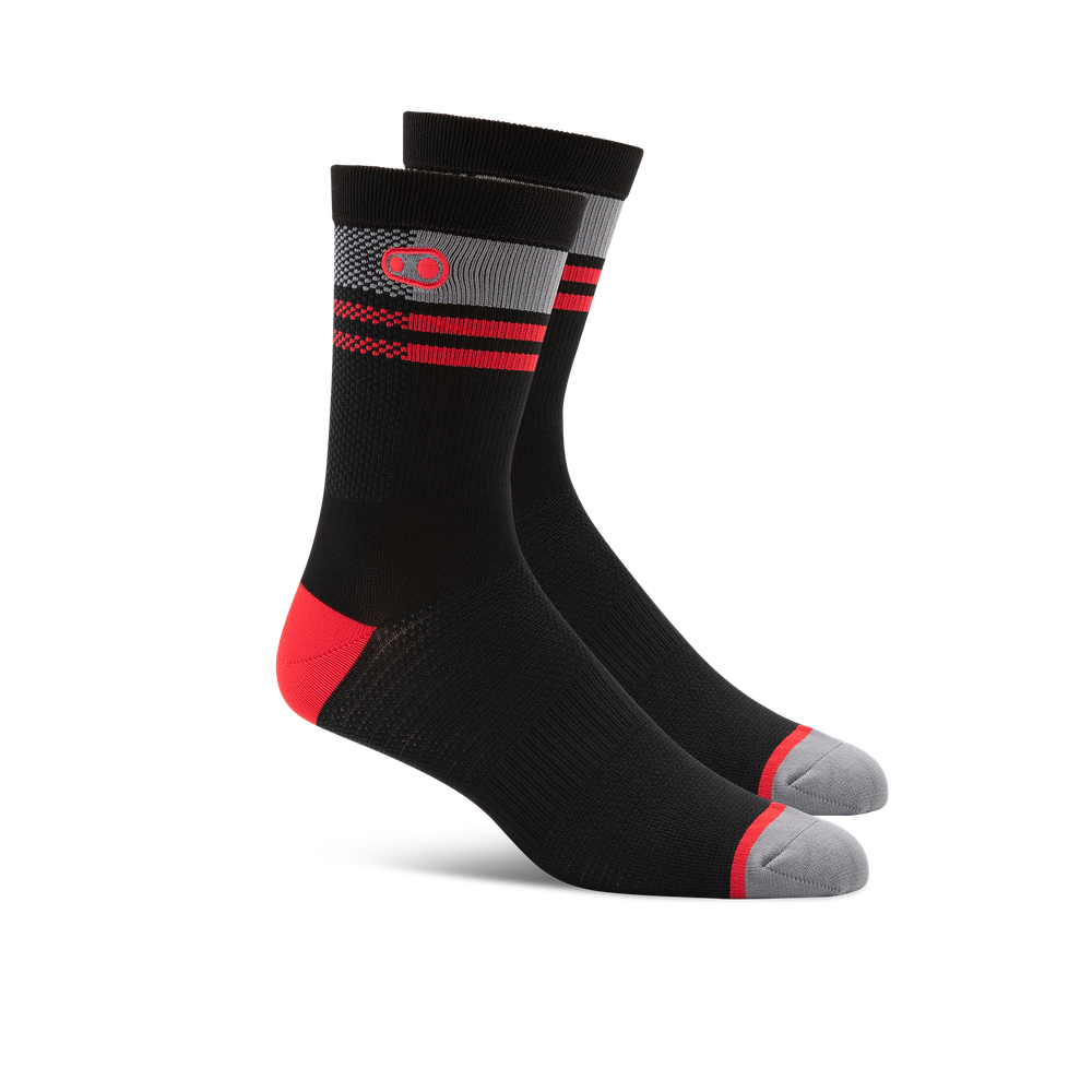 Icon MTB Socks - Black/Red