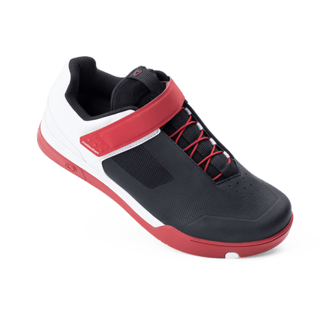 ウェア Crankbrothers Mallet clip-in shoes Mallet-speedlace-red-white-