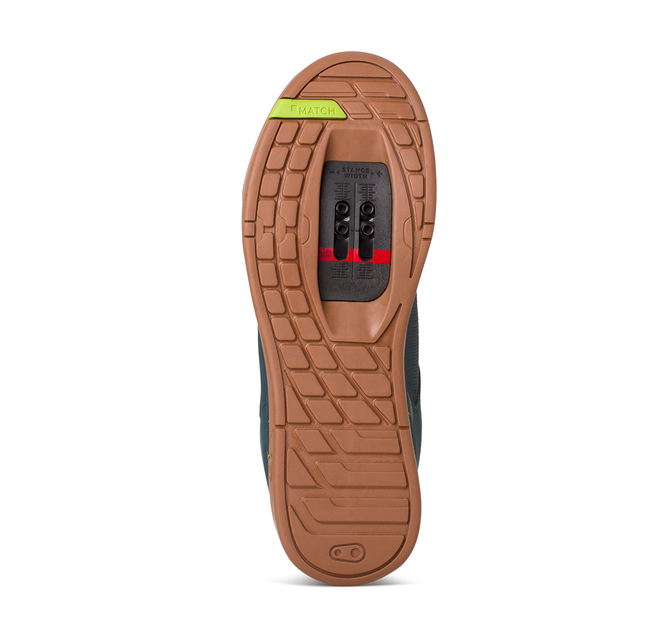 Mallet Lace Clip-In Shoes - Petrol/Lime Splatter