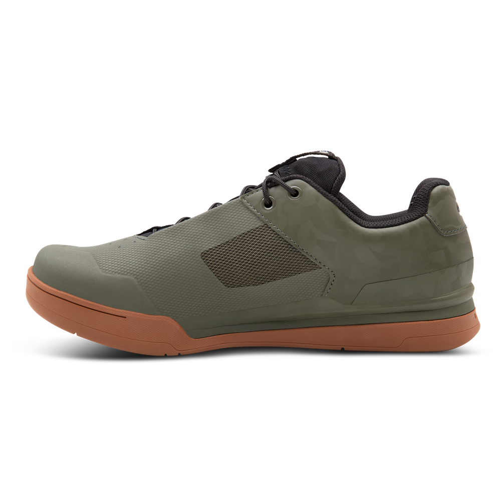 Mallet Lace Clip-In Shoes - Camo/Gum | Crankbrothers EU