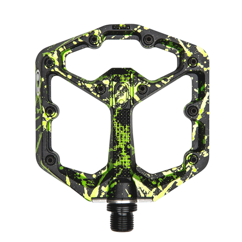 Stamp 7 Small - Lime Green Splatter – Crankbrothers EU Stamp 7 Small - Lime Green Splatter – Crankbrothers EU