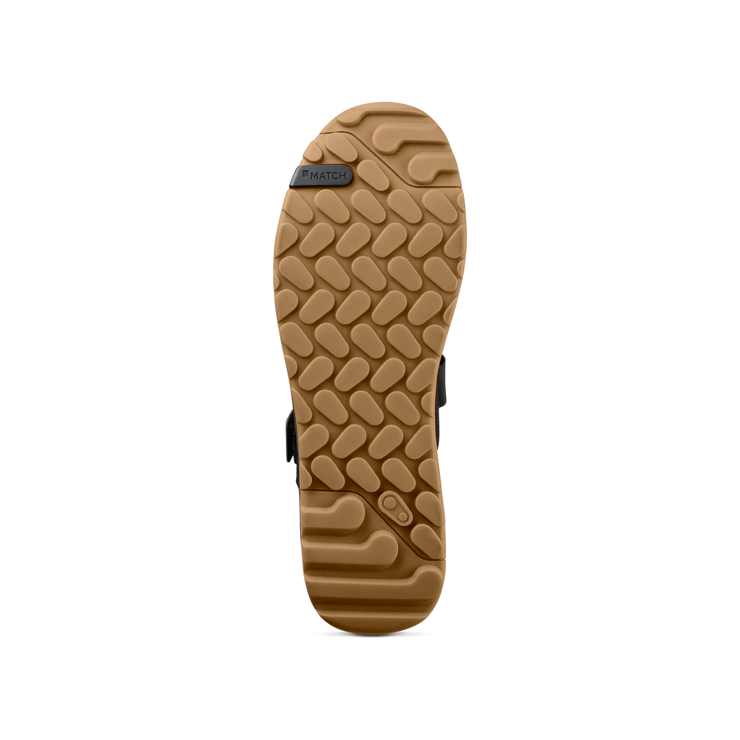 Stamp Trail BOA® Flat Shoes - Black/Gold | Crankbrothers EU