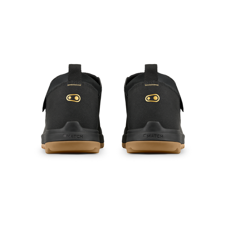 Stamp Trail BOA® Flat Shoes - Black/Gold | Crankbrothers EU